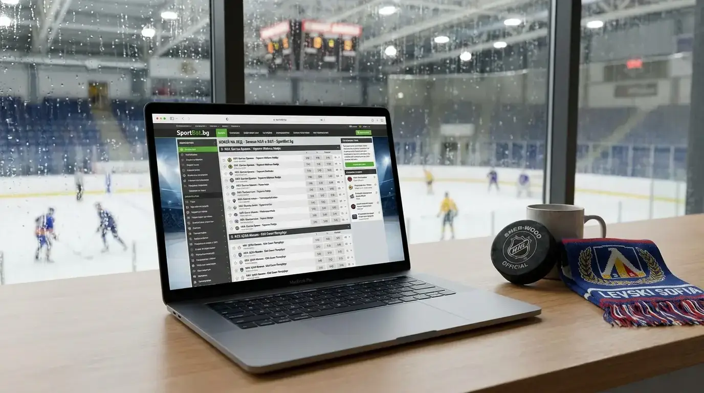 Хокейни пазари при българските лицензирани оператори за NHL и KHL