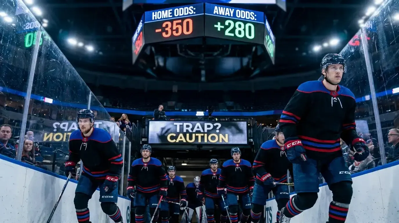 Силен фаворит в NHL с нисък коефициент на moneyline като капан за залагащия